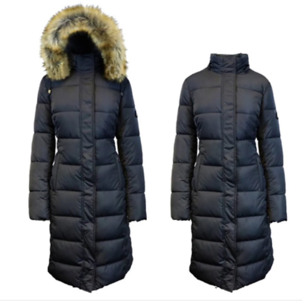 Black Winter Parka